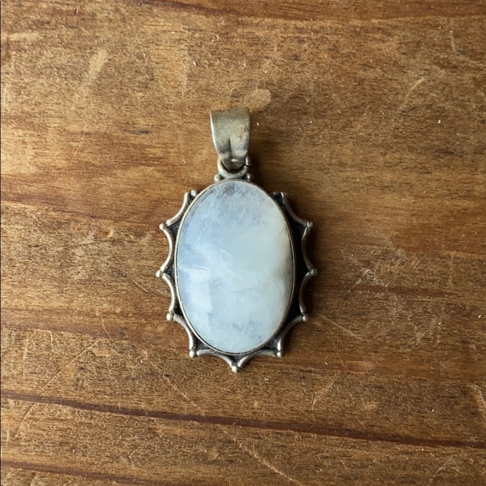 Moon stone pendant